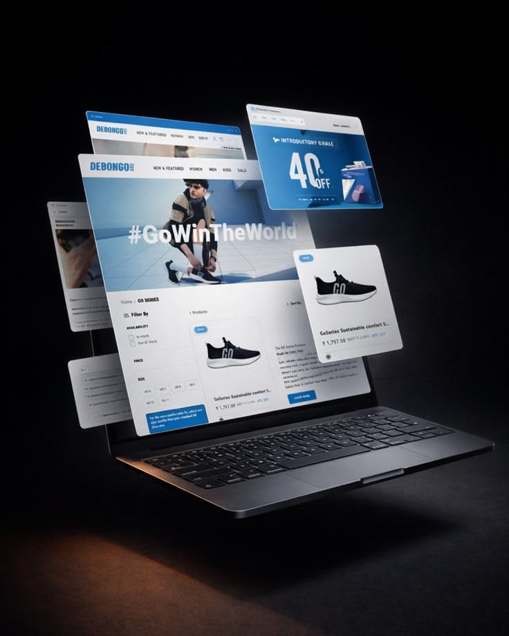 Web design and development agency creating modern ecommerce websites